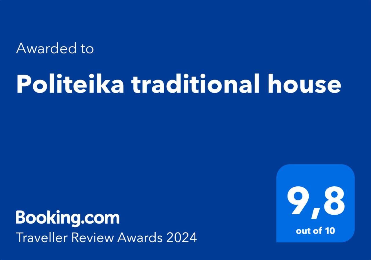 Politeika Traditional House Tirós Exteriér fotografie